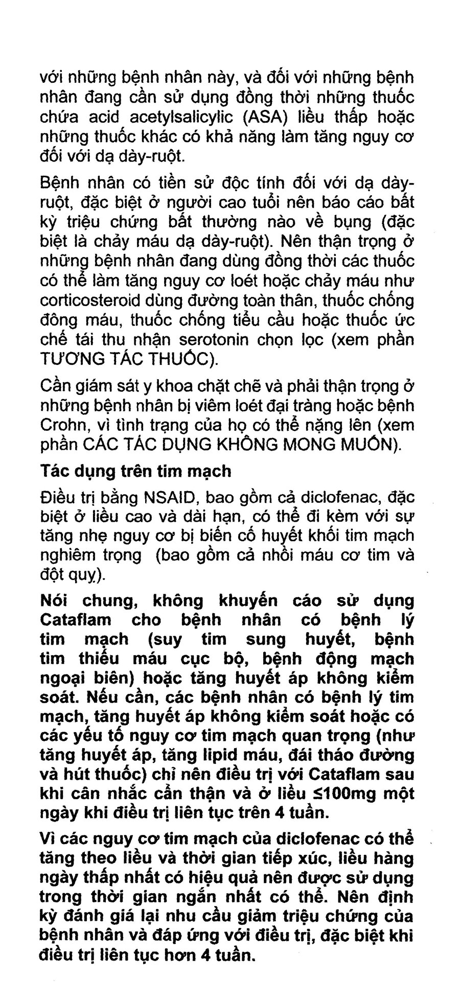 Cataflam 25mg giảm đau, kháng viêm xương khớp (1 vỉ x 10 viên) - 19
